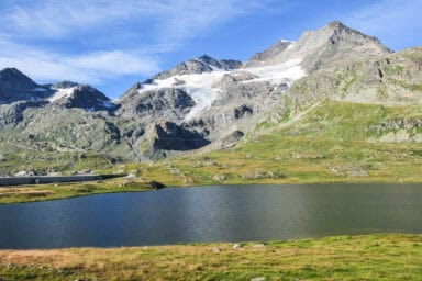 The Bernina Pass with its Lago Bianco is a literal and figurative highlight of the route.