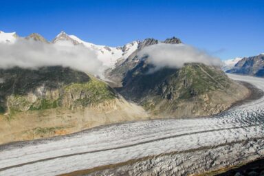 Aletsch Glacier seen from Bettmerhorn