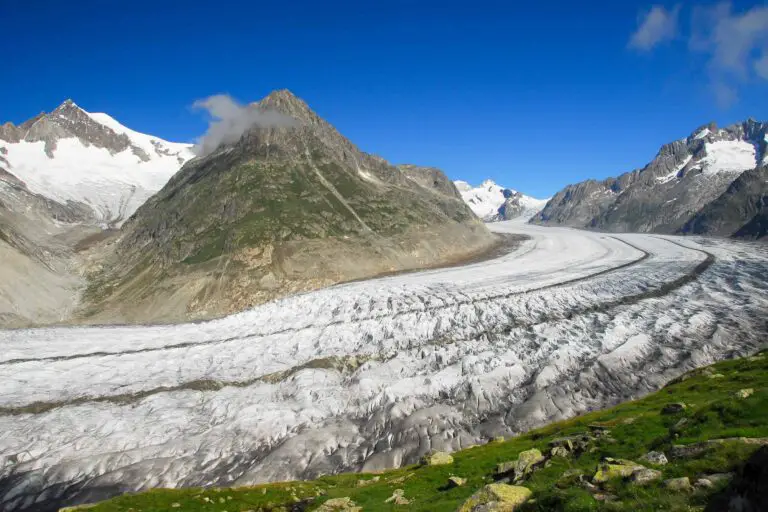 Aletsch Glacier near Bettmerhorn