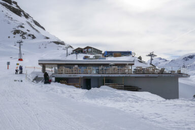 The restaurant at Blauherd.