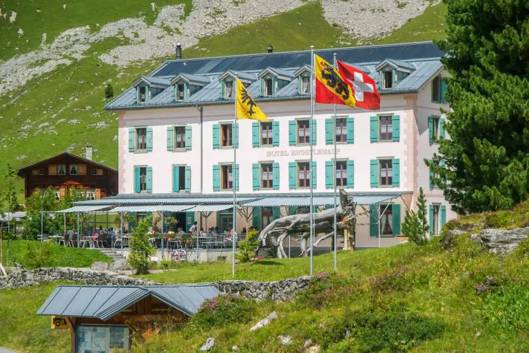 Hotel at Engstligenalp near Adelboden