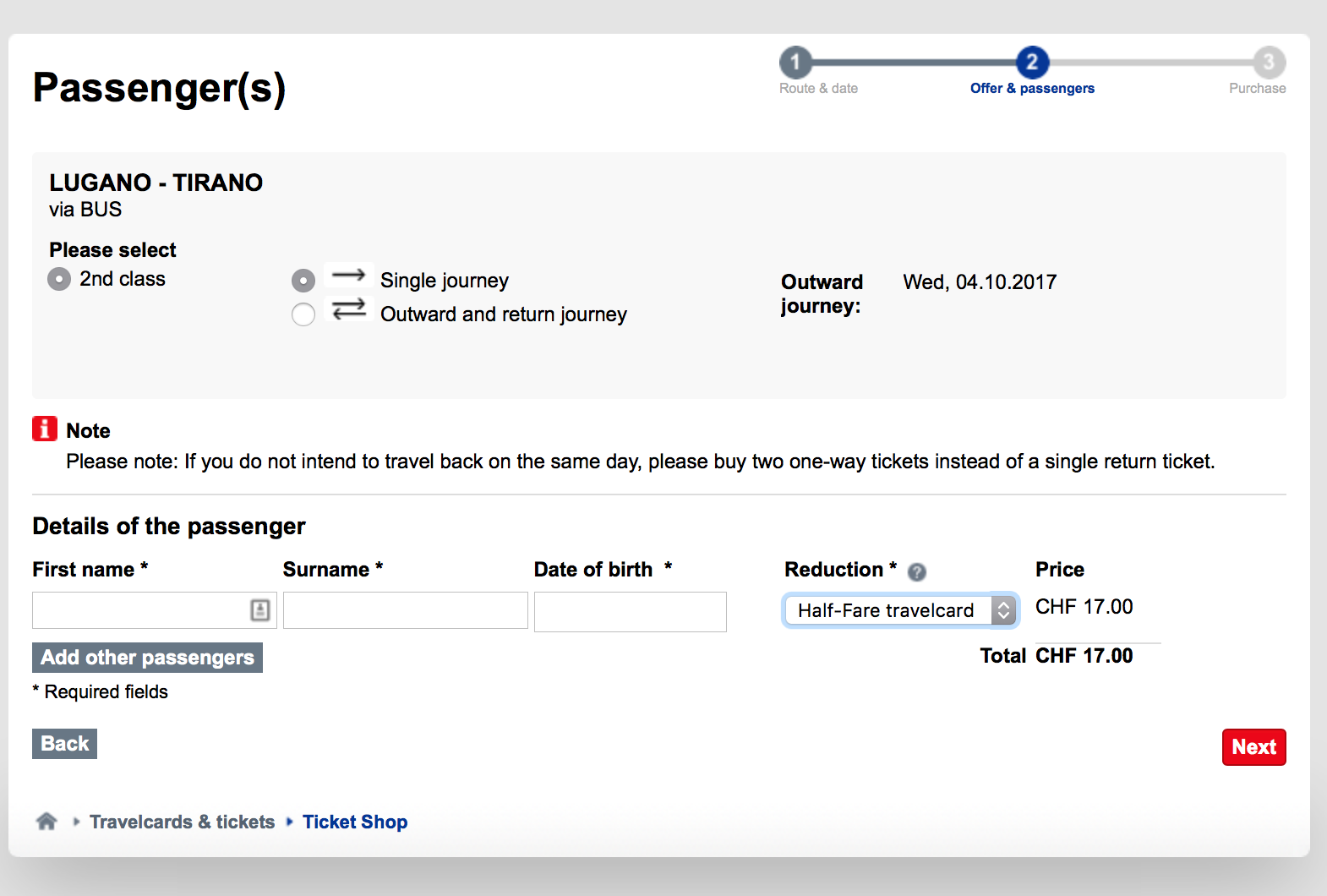 Bernina Express with Swiss HalfFare card