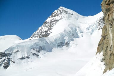 View of the Mönch from Jungfraujoch.