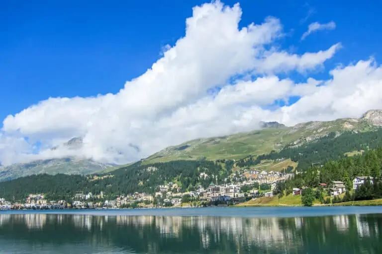 St. Moritz in the Upper Engadine, Graubünden
