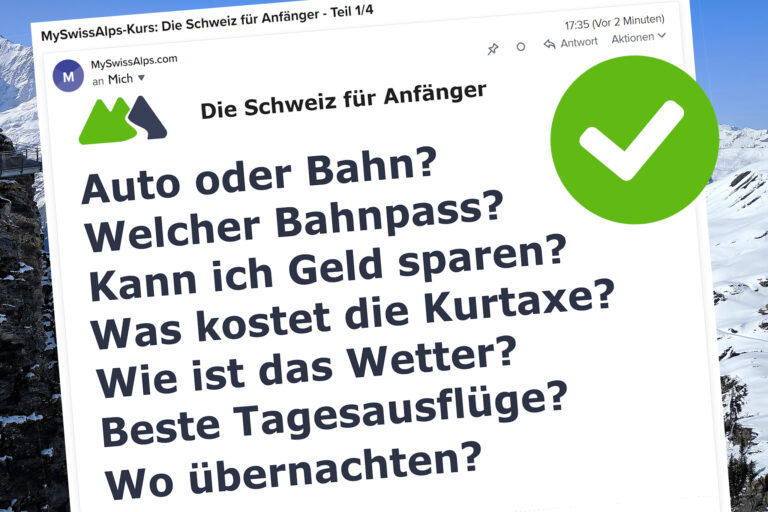 Kontakt MySwissAlps.com - Newsletter