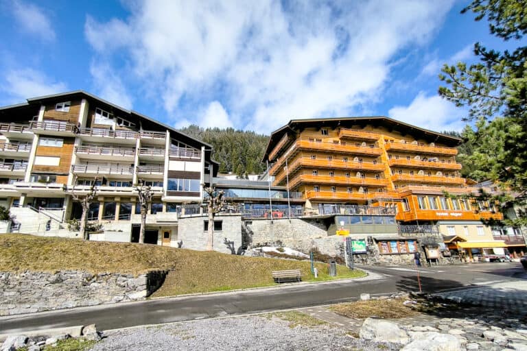 Chalets and hotel Eiger in Mürren