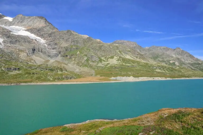 Lago Bianco at the Bernina Pass