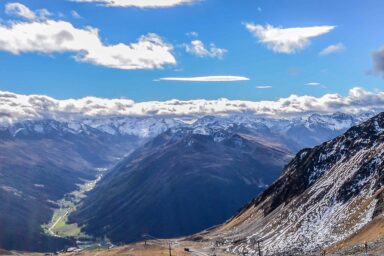 Graubünden mountains from Parsenn above Davos