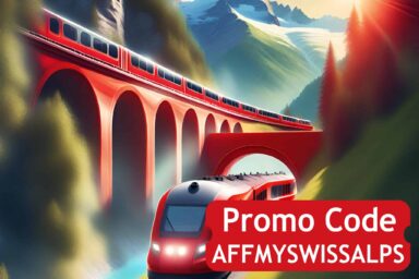 Ermäßigte individuell anpassbare Pauschal-Bahnreisen - Promo-Code AFFMYSWISSALPS