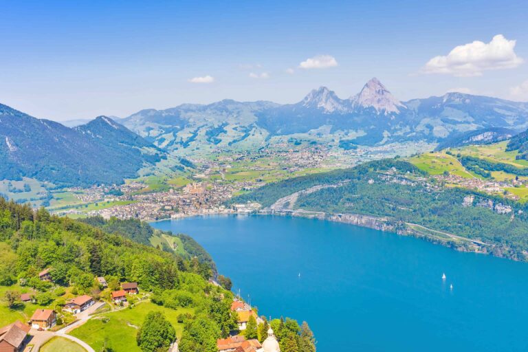 Seelisberg and Brunnen on Lake Lucerne