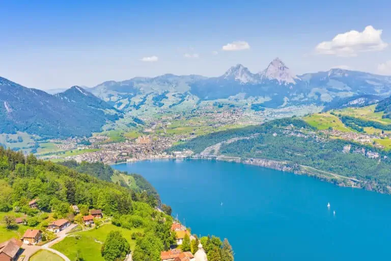 Seelisberg and Brunnen on Lake Lucerne