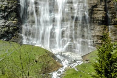 Mürrenbach Fall near Stechelberg.