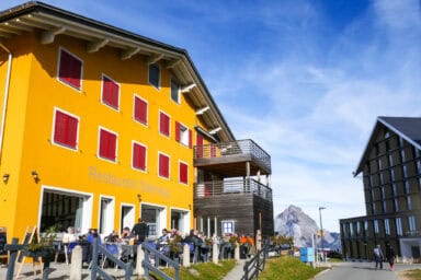 Restaurant Sternegg, close to the funicular building.