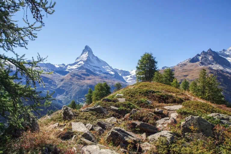 Matterhorn view near Sunnegga
