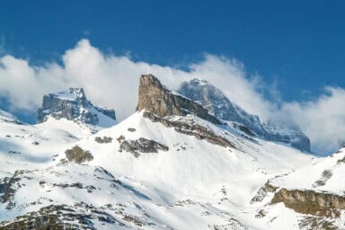 The Central Alps as seen from Titlis.