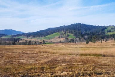 The route crosses Central and East-Switzerland's lovely rural scenery.