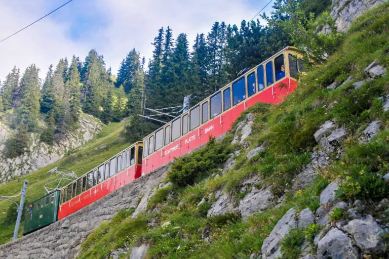 Cogwheel train from Wilderswil to Schynige Platte